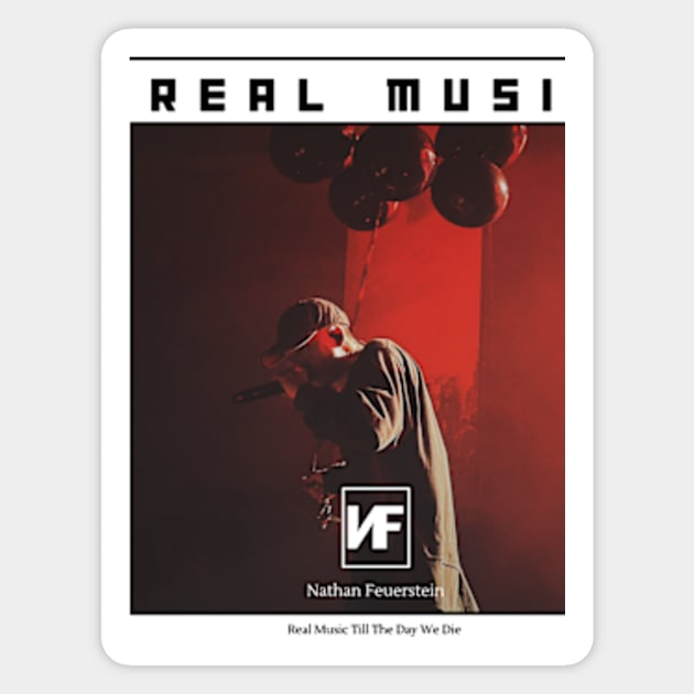 NF Real Music Hope Tour Magnet by Lottz_Design 